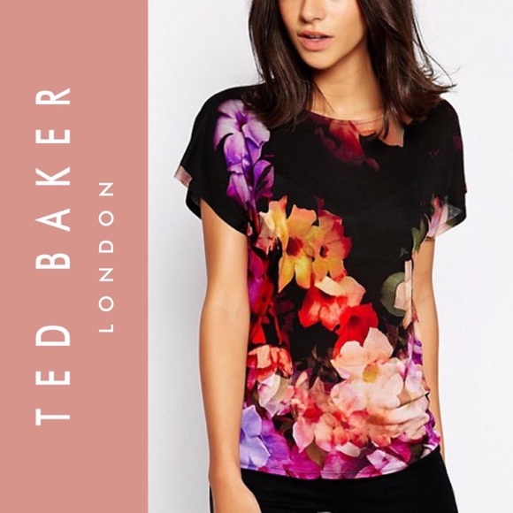 Ted Baker London Tops - Ted Baker Priddy Floral T Shirt
